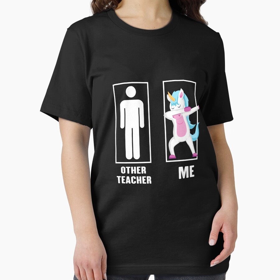 Funny Unicorn Dabbing Other Teachers Me,Other Teachers Me Funny Unicorn Dabbing, Teachers Unicorn, Teachers Dad... (Image 2)