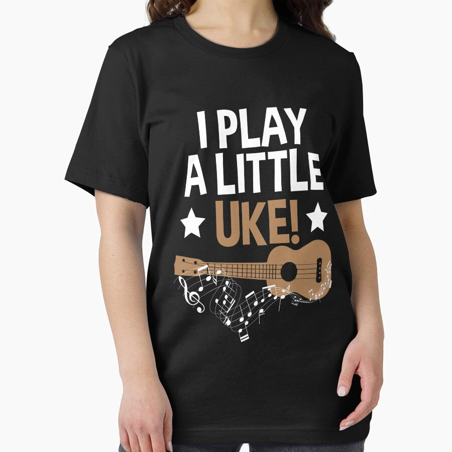 I Play A Little Uke by SuperStuffStore T-Shirts, Hoodie, Sweatshirt | BlankRebels.com (Image 2)