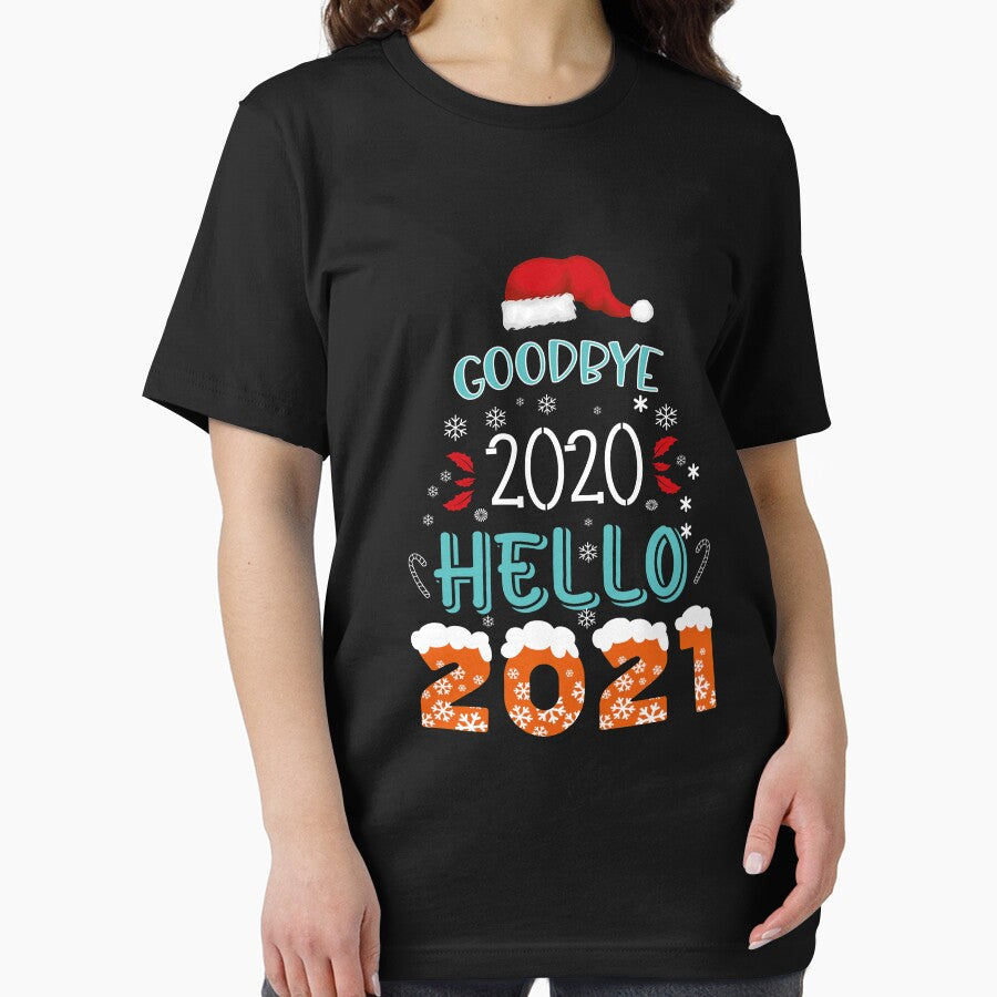 cute happy new year shirts wishes: happy new year 2021 by khoukha Hoodie, Sweatshirt | BlankRebels.com (Image 2)