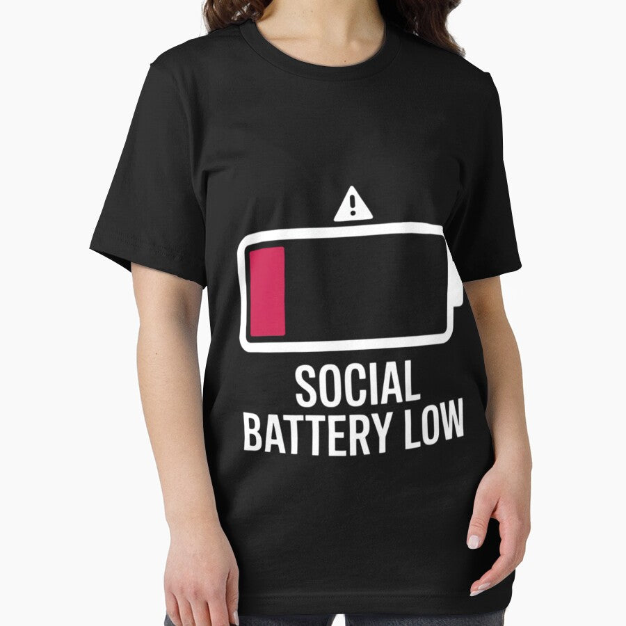 Social battery low anti-social introvert by Viepenny T-Shirts, Hoodie, Sweatshirt | BlankRebels.com (Image 2)