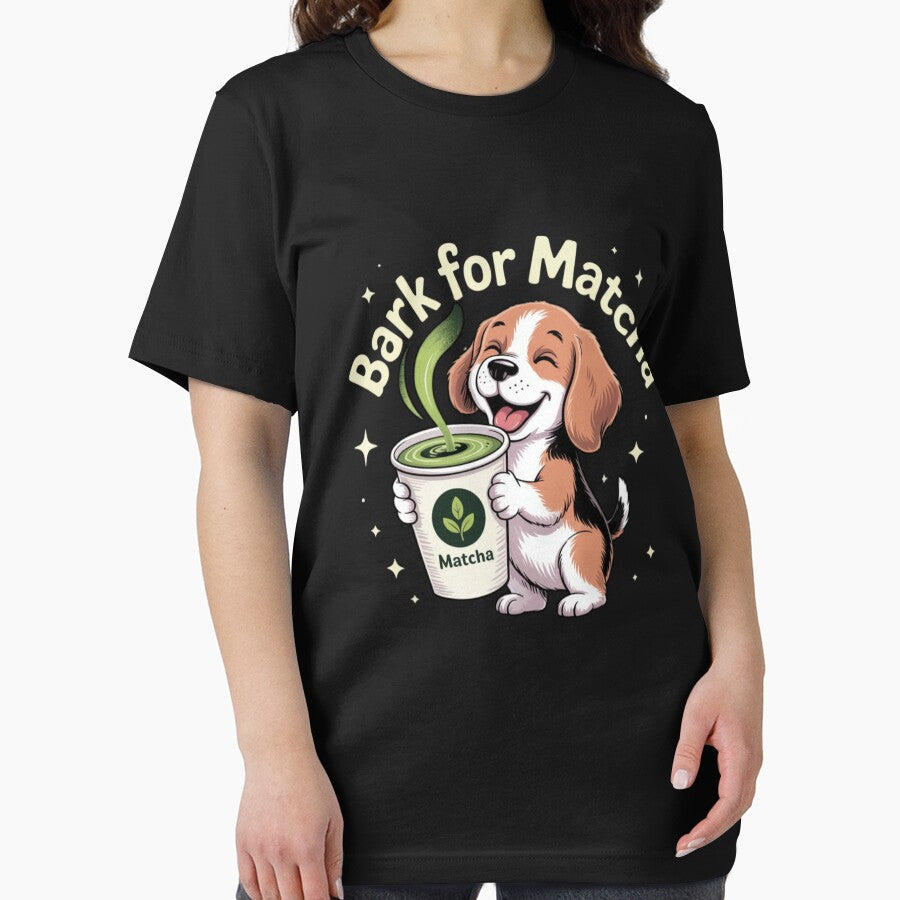 Funny Dog Matcha Lover Bark Caffeine Green Tea Lover Mood by MotivaChic T-Shirts, Hoodie, Sweatshirt (Image 2)