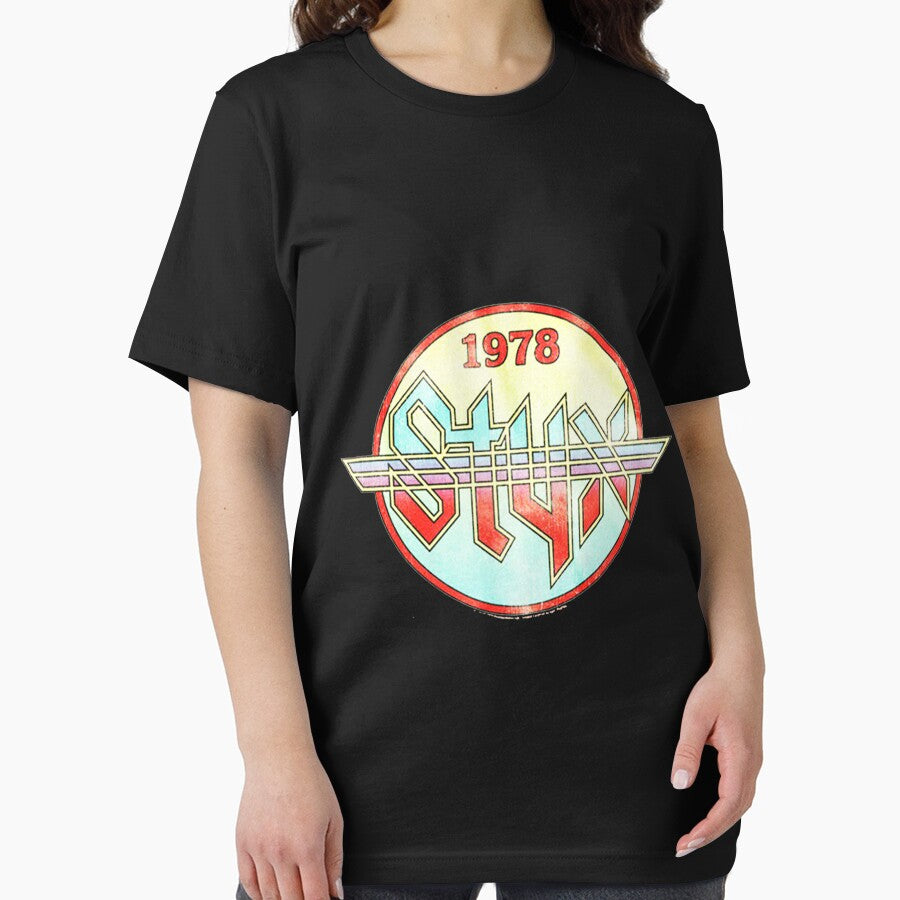 Band rock is the best STYX LOGO classic97,band rock favorite Relaxed Fit T-Shirt by terihsbla Hoodie, Sweatshirt (Image 2)