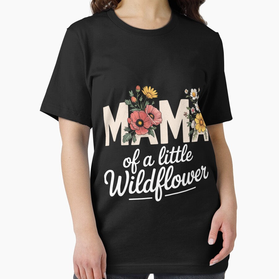 Mama Of A Little Wildflower Girls Women Family Matching by portcrysral T-Shirts, Hoodie, Sweatshirt (Image 2)