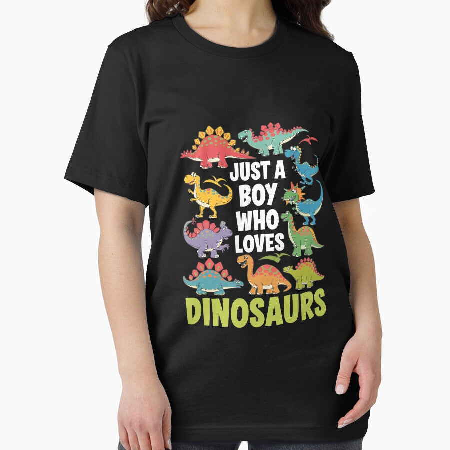 Just a boy who loves Dinosaurs 1 by DigitaldeligArt T-Shirts, Hoodie, Sweatshirt | BlankRebels.com (Image 2)