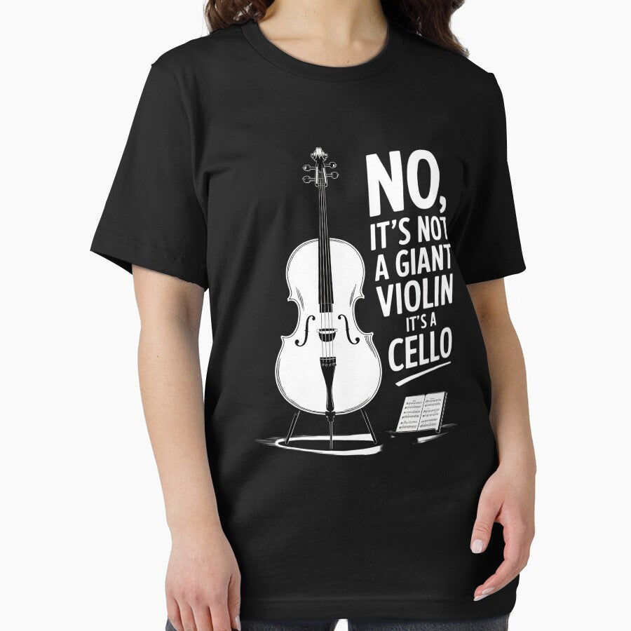 Giant Violin Music Band Classical Cellist Music Cello by skanderio T-Shirts, Hoodie, Sweatshirt | BlankRebels.com (Image 2)