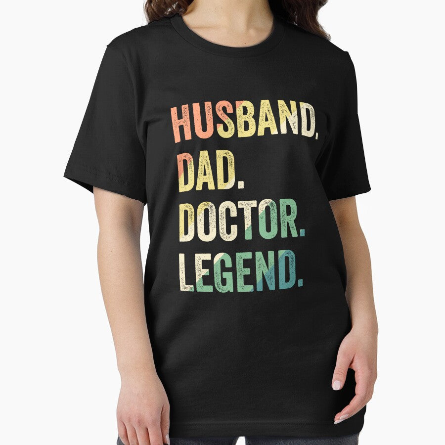 Husband Dad Doctor Legend Funny Doctor by RareBunny T-Shirts, Hoodie, Sweatshirt | BlankRebels.com (Image 2)