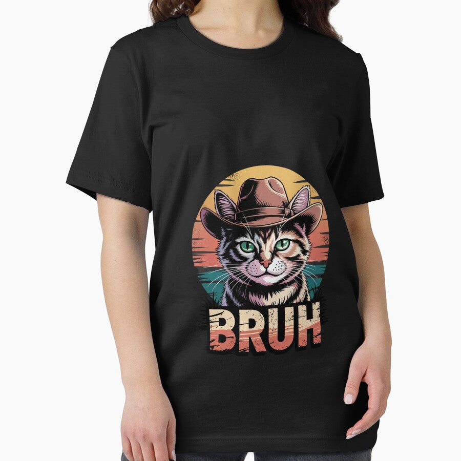 Cat Bruh Meme Cowboy Cat Western Teens Kids by MarryIsMonth T-Shirts, Hoodie, Sweatshirt | BlankRebels.com (Image 2)
