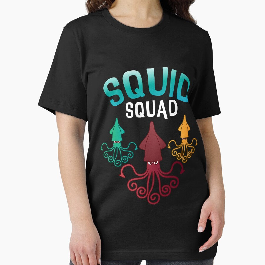 Squid Squad by Kieran Abbott T-Shirts, Hoodie, Sweatshirt | BlankRebels.com (Image 2)
