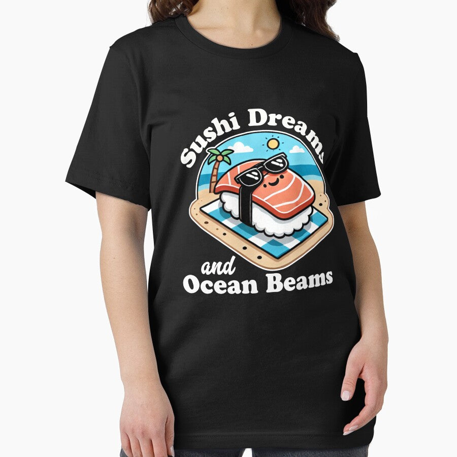 Sushi Dreams & Oceans Beams by DetourShirts T-Shirts, Hoodie, Sweatshirt | BlankRebels.com (Image 2)