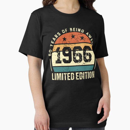 1966 Birthday Vintage 60th Bday Milestone by Y-Vibes T-Shirts, Hoodie, Sweatshirt | BlankRebels.com (Image 2)