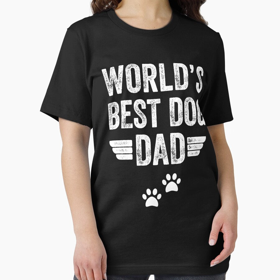 World's best dog dad by Captain Mood T-Shirts, Hoodie, Sweatshirt | BlankRebels.com (Image 2)