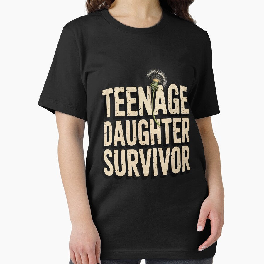 TEENAGE DAUGHTER SURVIVOR Father's Day by Tatianamiobi T-Shirts, Hoodie, Sweatshirt | BlankRebels.com (Image 2)