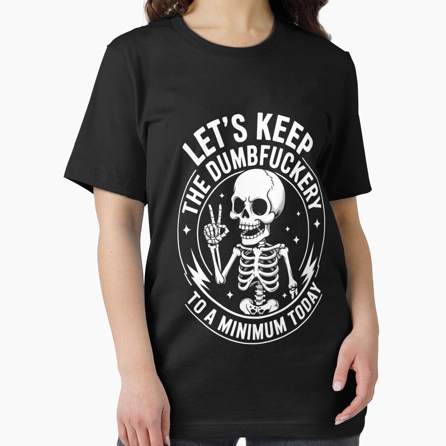 Cool Sarcastic Skeleton Coworker Funny Joke by LunaCrazeArt