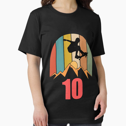 10th Birthday Skateboard Boy Longboarder by Ibu83 T-Shirts, Hoodie, Sweatshirt | BlankRebels.com (Image 2)