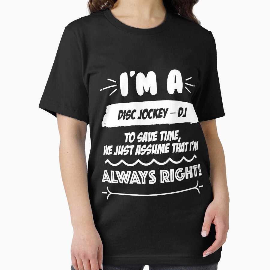 Disc Jockey – DJ Job Gift for every Disc Jockey – DJ Funny Slogan Hobby Work Worker Fun by trybest T-Shirts,... (Image 2)