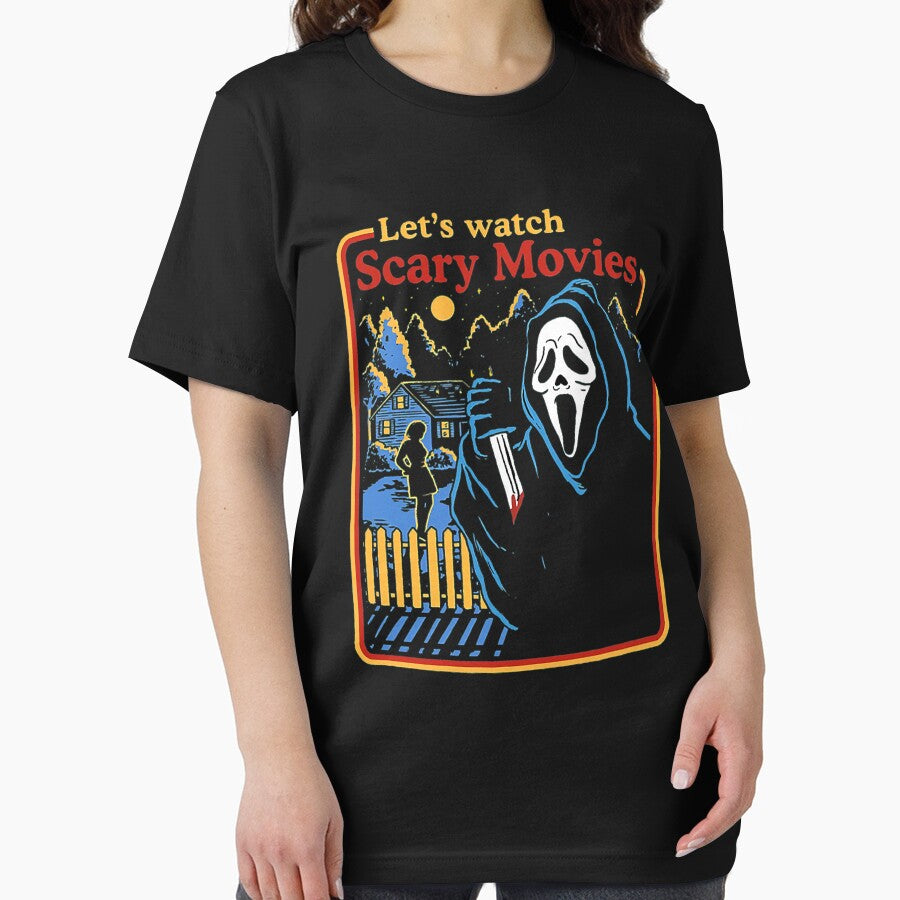 Lets Watch Scary Movies Scream Horror Active by SavchenkoH T-Shirts, Hoodie, Sweatshirt | BlankRebels.com (Image 2)