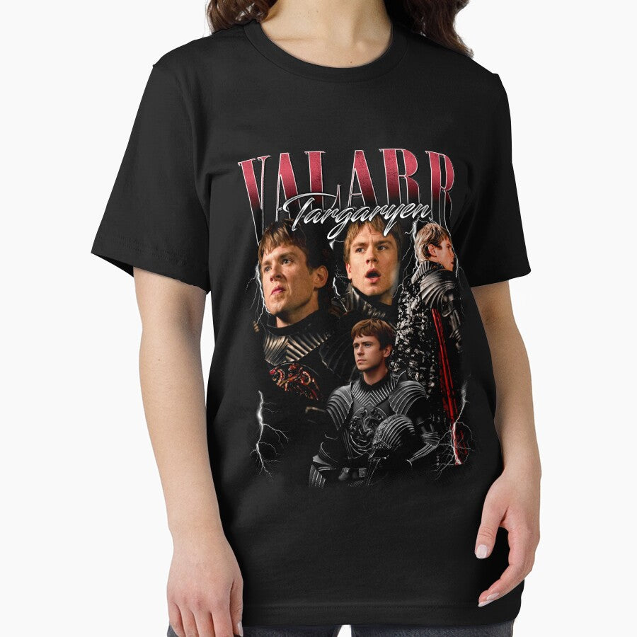 Vintage Valarr Targaryen Bootleg by JacquelinePerki T-Shirts, Hoodie, Sweatshirt | BlankRebels.com (Image 2)
