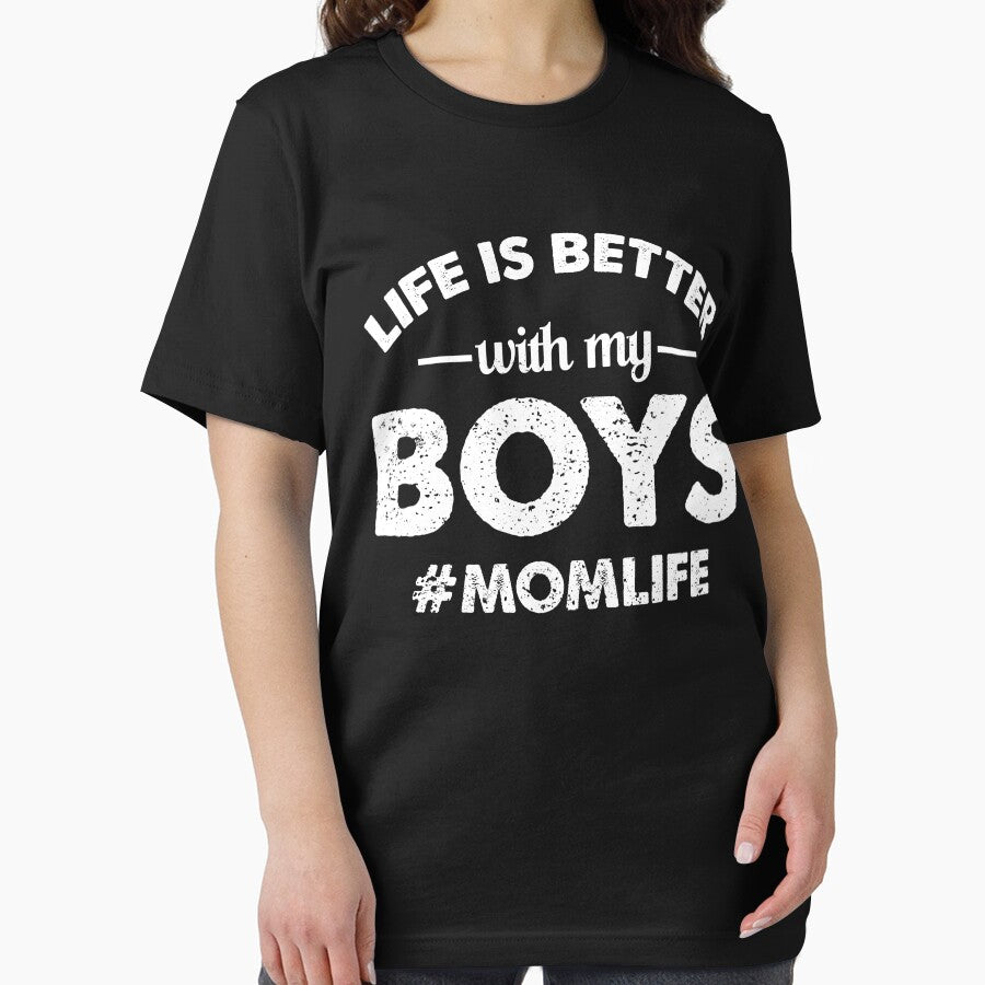 life is better with my boys momlife by sayedul987034 T-Shirts, Hoodie, Sweatshirt | BlankRebels.com (Image 2)