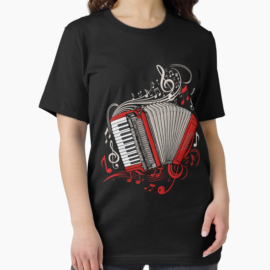 Accordion Player Gift Men Folk Music Accordion by DSWShirts T-Shirts, Hoodie, Sweatshirt | BlankRebels.com (Image 2)