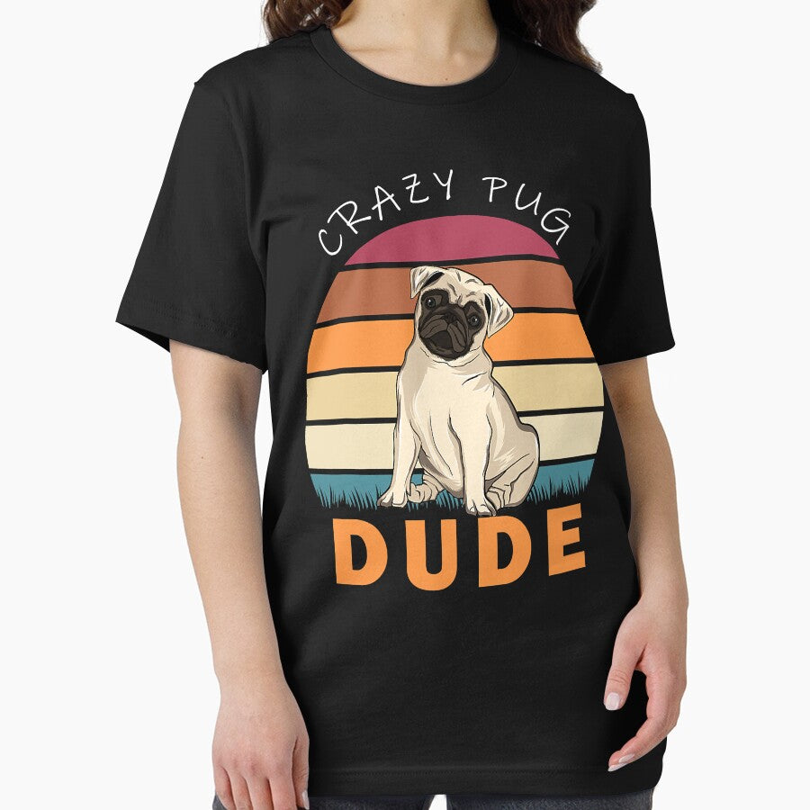 Funny Crazy Pug Dude Dog by IanSummer53 T-Shirts, Hoodie, Sweatshirt | BlankRebels.com (Image 2)