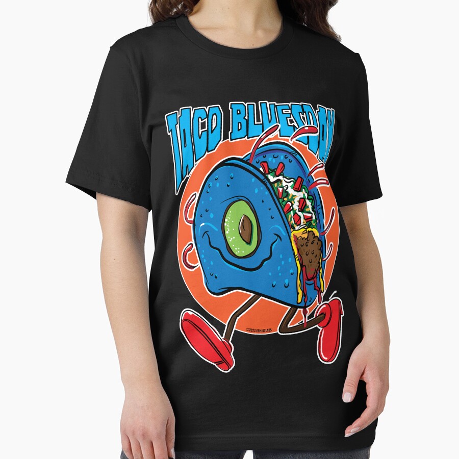 Blue Corn Taco on Taco Bluesday by eShirtLabs T-Shirts, Hoodie, Sweatshirt | BlankRebels.com (Image 2)