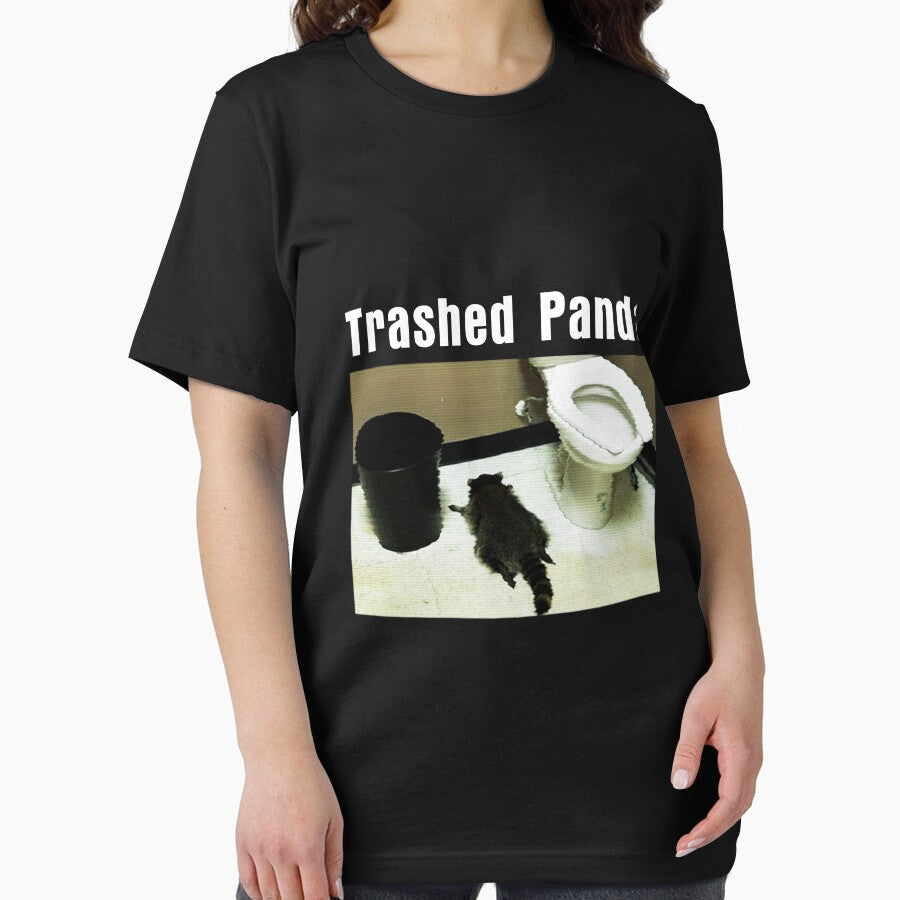 Trashed Panda Funny Drunk Raccoon Animal Humor by Evelynzurick T-Shirts, Hoodie, Sweatshirt | BlankRebels.com (Image 2)