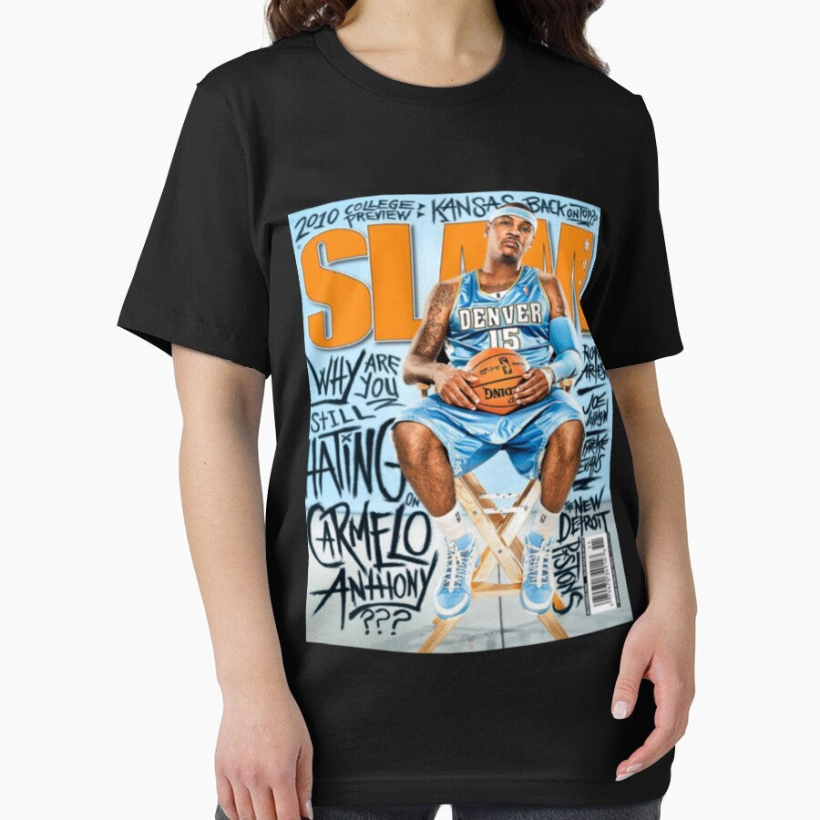 Carmelo Anthony slam magazine cover by MaximoHeathcote T-Shirts, Hoodie, Sweatshirt | BlankRebels.com (Image 2)