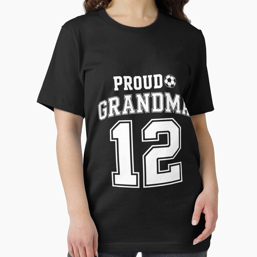 Number 12 Custom Proud Soccer Futbol Grandma by tlallimicrichi