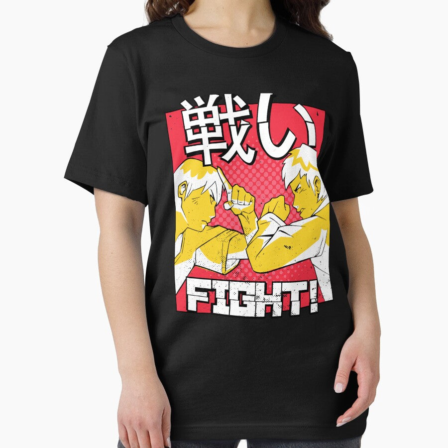 ANIME FIGHT T-SHIRT TEE SWEATER HOODIE GIFT PRESENT BIRTHDAY CHRISTMAS SWEATER HOODIE CREWNECK GESCHENK... (Image 2)
