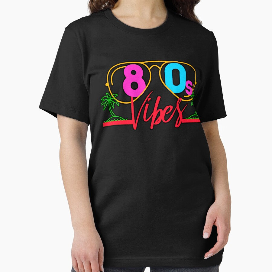 80s Vibes - retro 80s vibes, vintage, born in the 80s, 80s baby by mwebba2005 T-Shirts, Hoodie, Sweatshirt (Image 2)