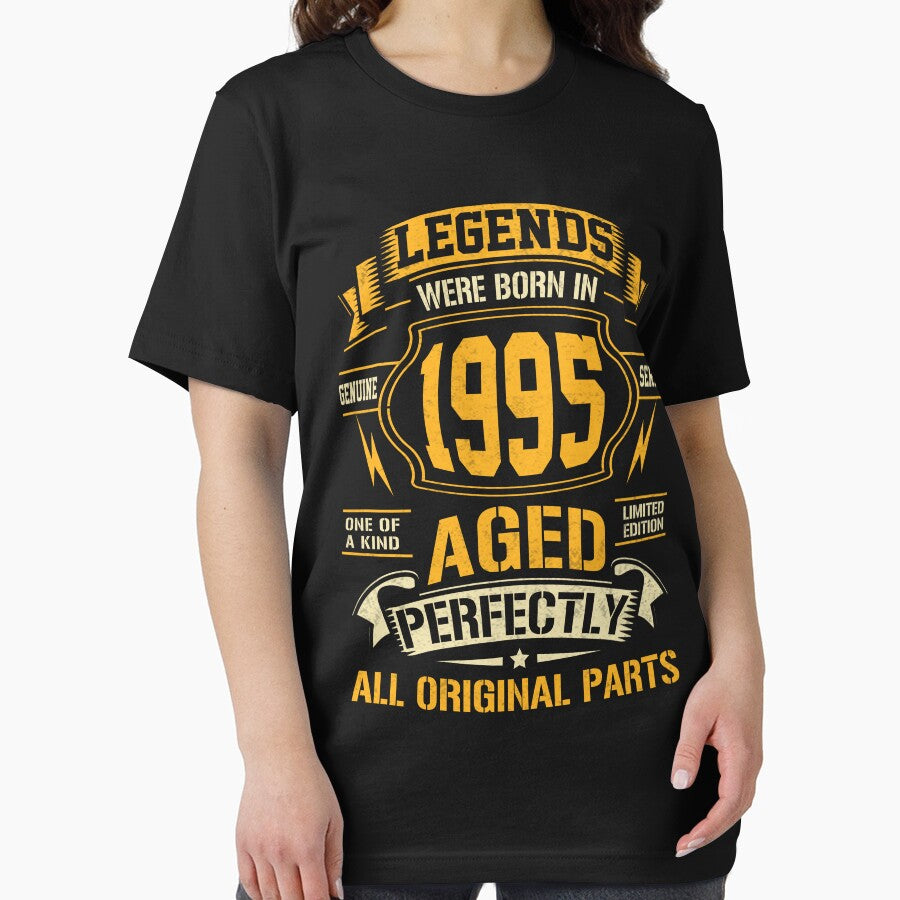 30th Birthday Legends were Born 1995 Vintage Retro Birthday Gift by FernaRoje T-Shirts, Hoodie, Sweatshirt (Image 2)