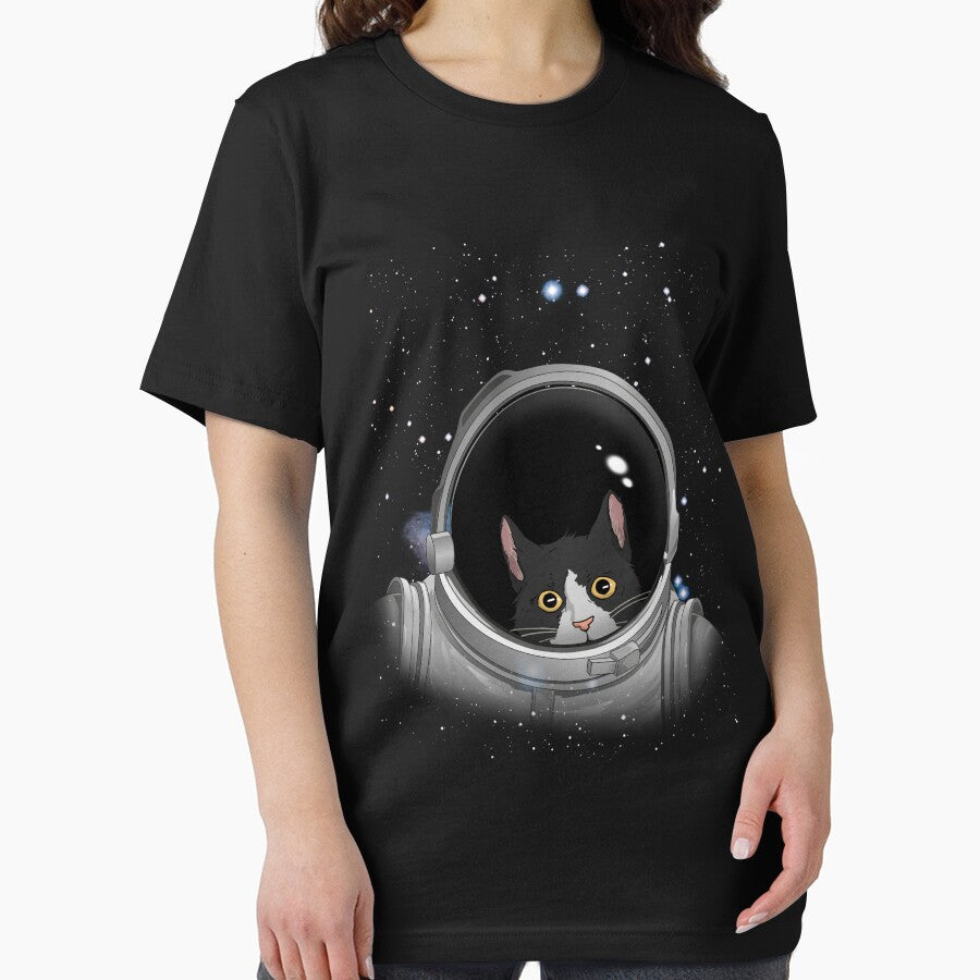 Tuxedo Cat Astronaut Astronomy Astronaut Cat Gear by DynamicDesign T-Shirts, Hoodie, Sweatshirt | BlankRebels.com (Image 2)