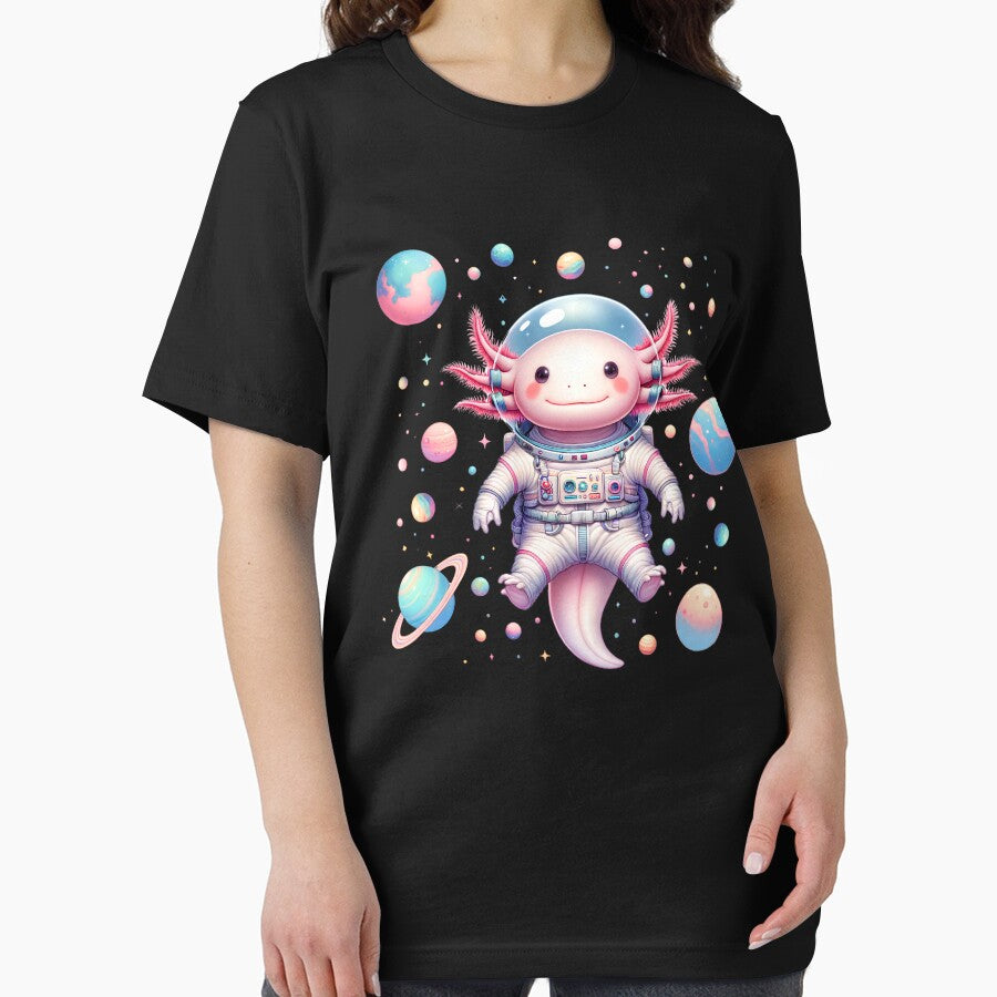 Cute Axolotl Space Galaxy Pastel Goth Aesthetic by Kimberley King Art  King Art T-Shirts, Hoodie, Sweatshirt (Image 2)