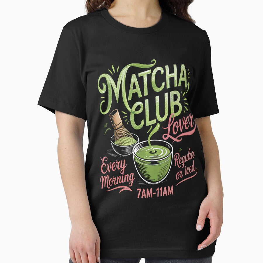Matcha Lovers Club Latte Matcha trendy y2k by CottonCandyPrin T-Shirts, Hoodie, Sweatshirt | BlankRebels.com (Image 2)