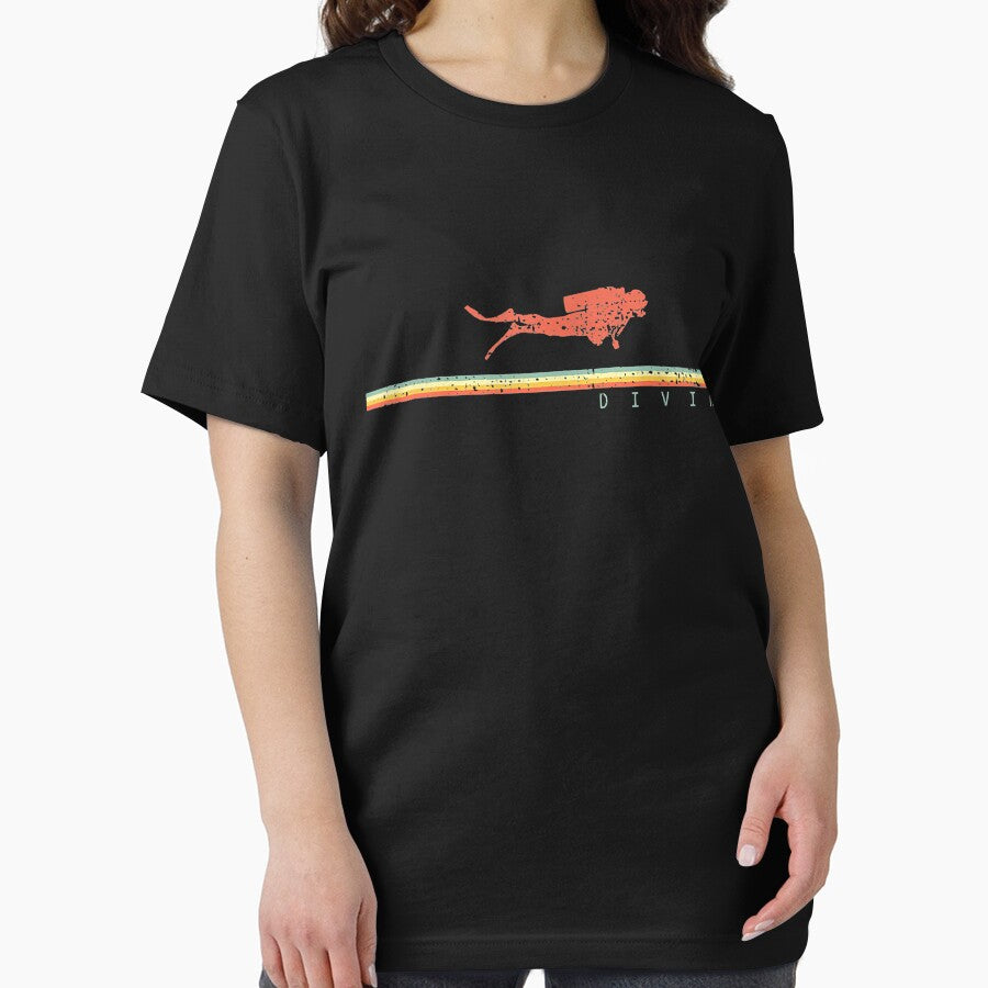 Dive Scubadiver Gift Swim Diving Vintage by Liefke12441 T-Shirts, Hoodie, Sweatshirt | BlankRebels.com (Image 2)