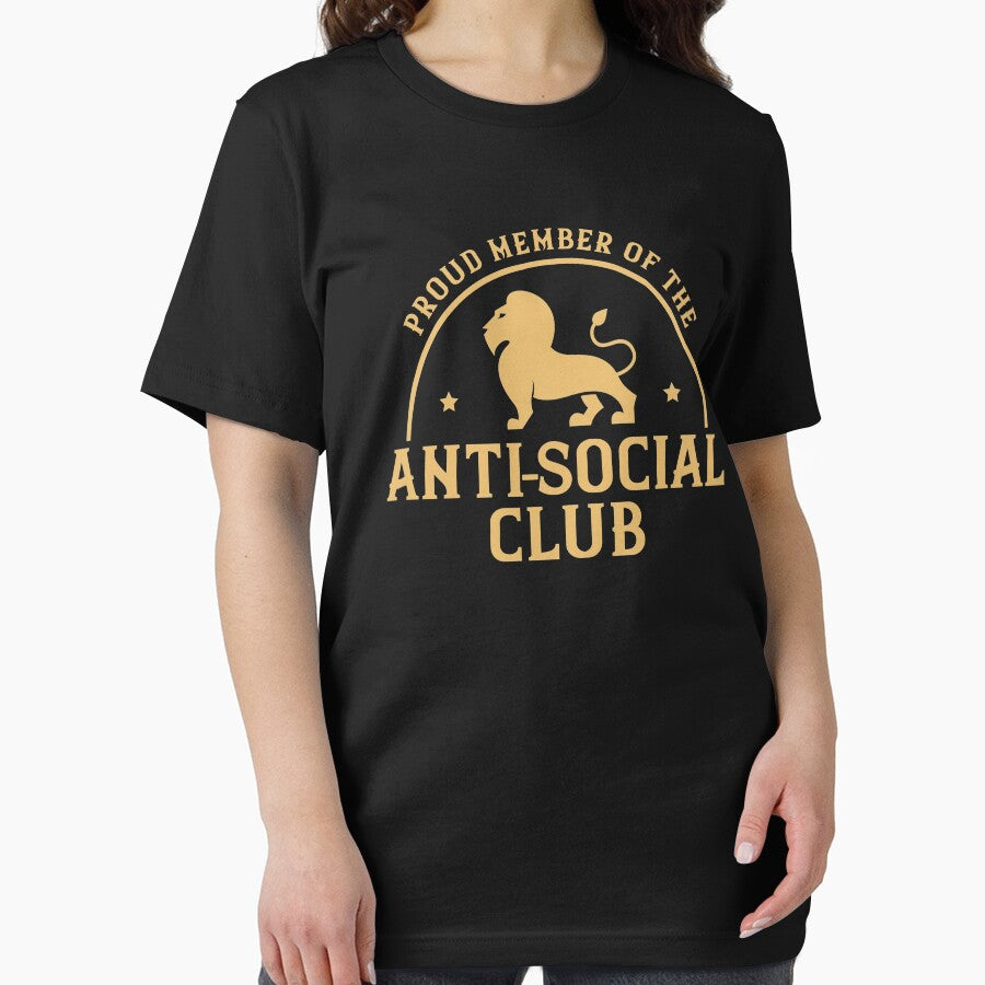 Introvert Anti-Social Club by designeclipse T-Shirts, Hoodie, Sweatshirt | BlankRebels.com (Image 2)