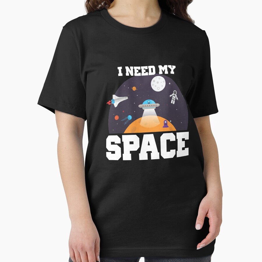 Funny I Need My Space Astronaut & Aliens Spaceship by perfectpresents