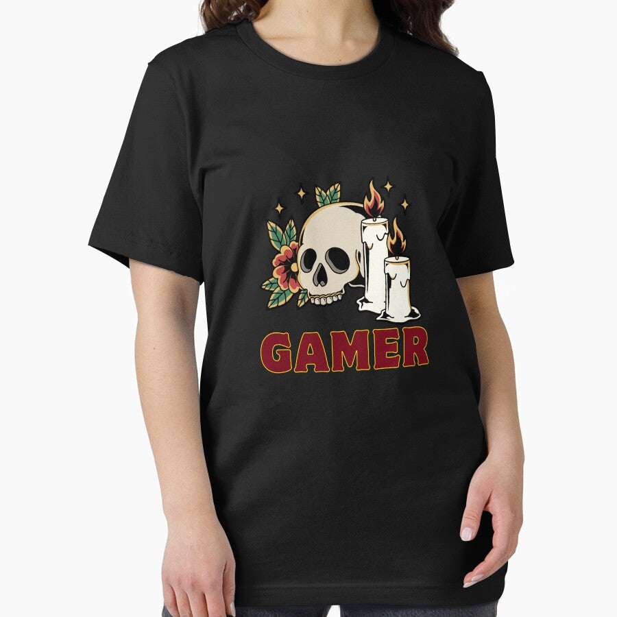 Gamer skull by Rasheedaholik T-Shirts, Hoodie, Sweatshirt | BlankRebels.com (Image 2)