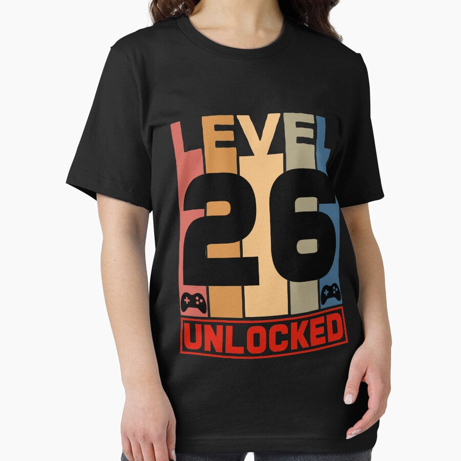 Level 26 Unlocked - Born in 1995 Gaming - 26th Birthday Anniversary Video Game Fathers Day Christmas... (Image 2)