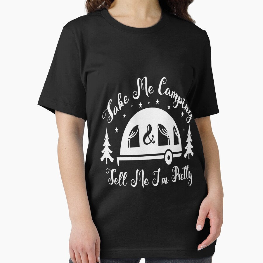 Take Me Camping And Tell Me I'm Pretty- Happy Camping Shirt, Pretty shirt, Camping Shirt, Take me Shirt, Happy... (Image 2)