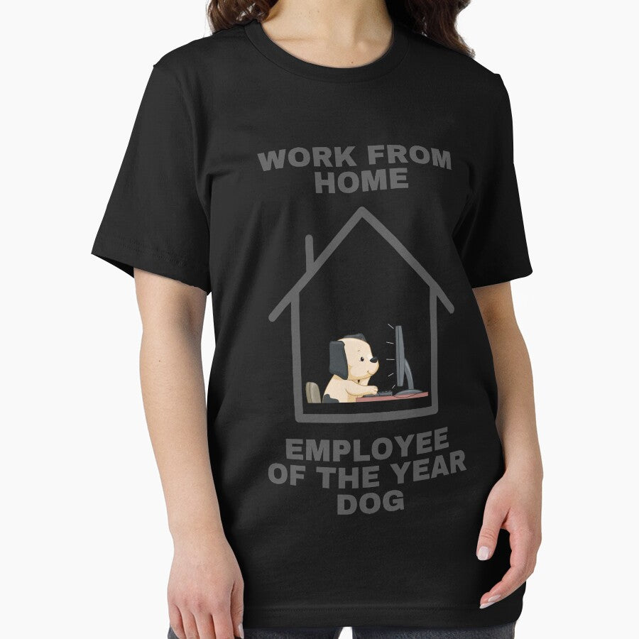 Work From Home Employee Of The Year Dog by cutecrazytshirt T-Shirts, Hoodie, Sweatshirt | BlankRebels.com (Image 2)