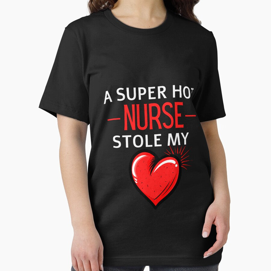 Hot nurse Stole my Heart Funny nurse quote by OneTimeEngineer T-Shirts, Hoodie, Sweatshirt | BlankRebels.com (Image 2)