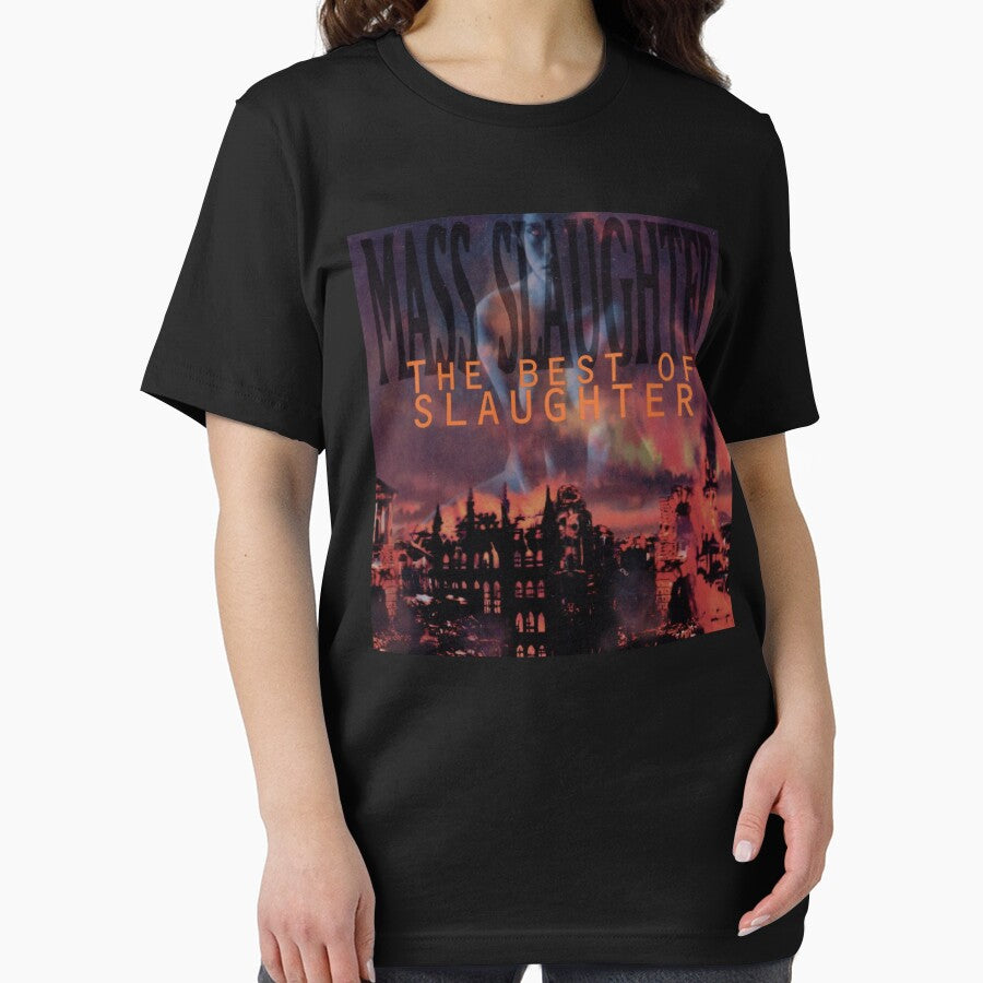 Slaughter - Mass Slaughter The Best of Slaughter album 1995 by Kimhonguns T-Shirts, Hoodie, Sweatshirt (Image 2)