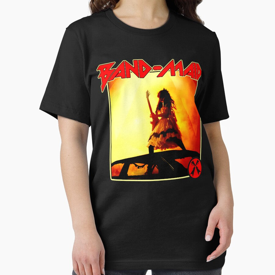 Japanese Rock Ba.nd Ma.id Inspired Artwork With Fierce Energy by LelahThomp T-Shirts, Hoodie, Sweatshirt (Image 2)