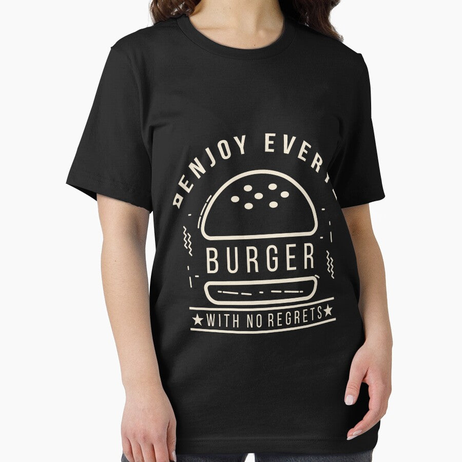 Enjoy Every Burger With No Regrets by faudeltn T-Shirts, Hoodie, Sweatshirt | BlankRebels.com (Image 2)