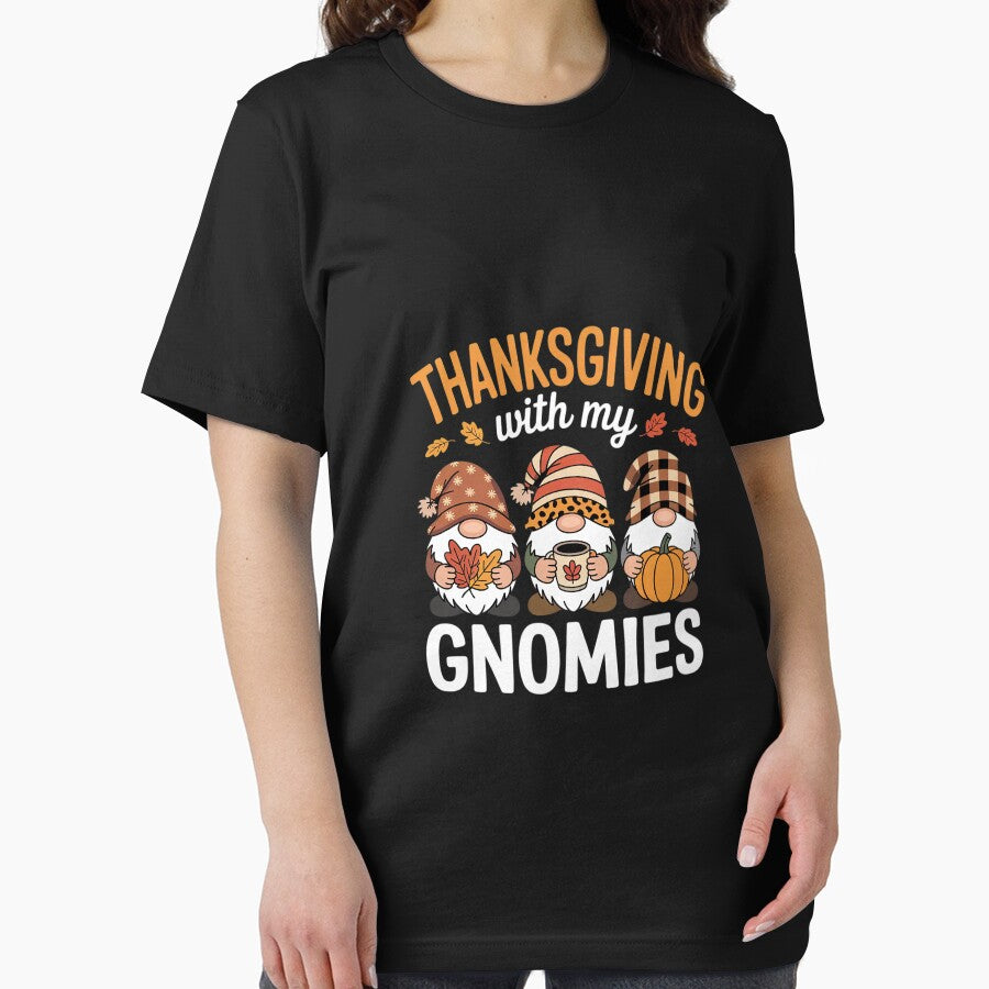 Thanksgiving women gnome fall leopard Turkey men girls by MythWoot T-Shirts, Hoodie, Sweatshirt | BlankRebels.com (Image 2)