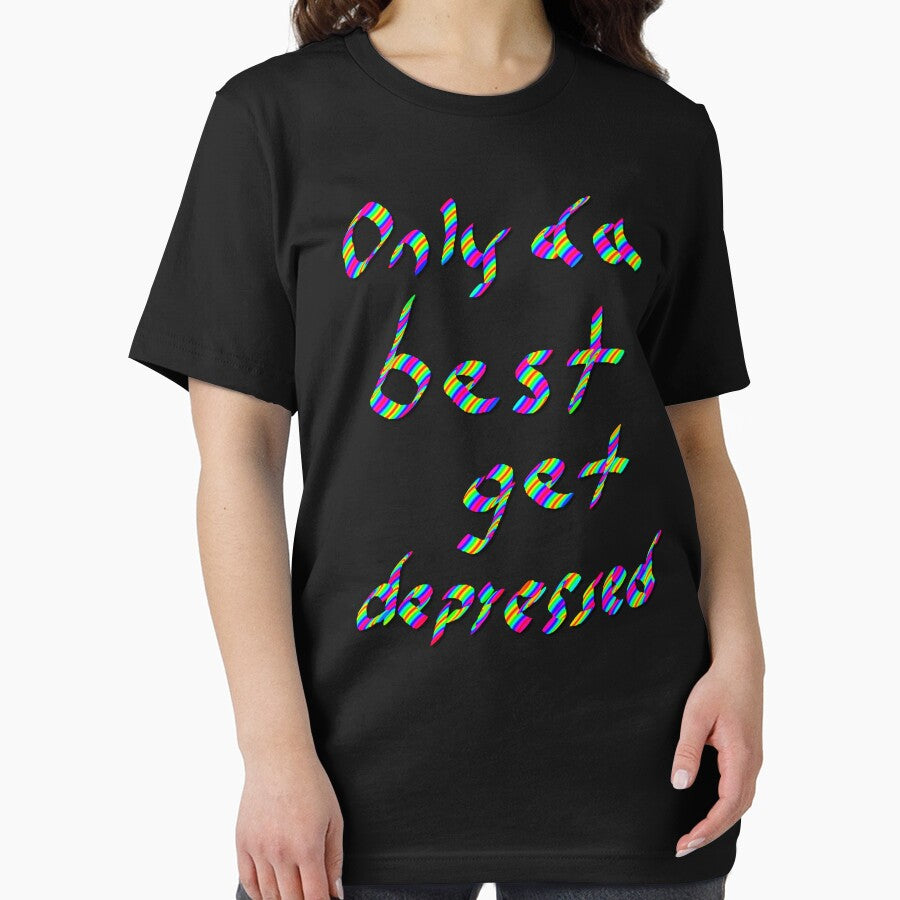 Only Da Best Get Depressed, Funny by Ron Marton T-Shirts, Hoodie, Sweatshirt | BlankRebels.com (Image 2)