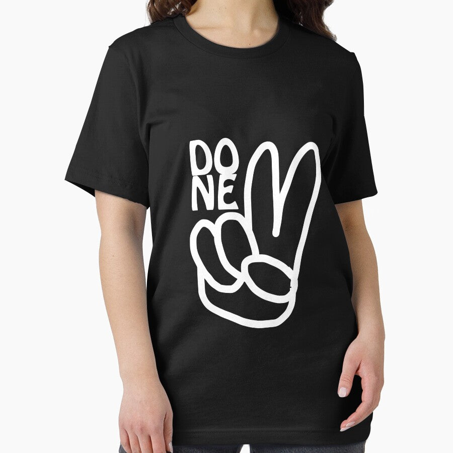 Done – Peace Sign Minimalist Graphic by FusionNexusArt T-Shirts, Hoodie, Sweatshirt | BlankRebels.com (Image 2)