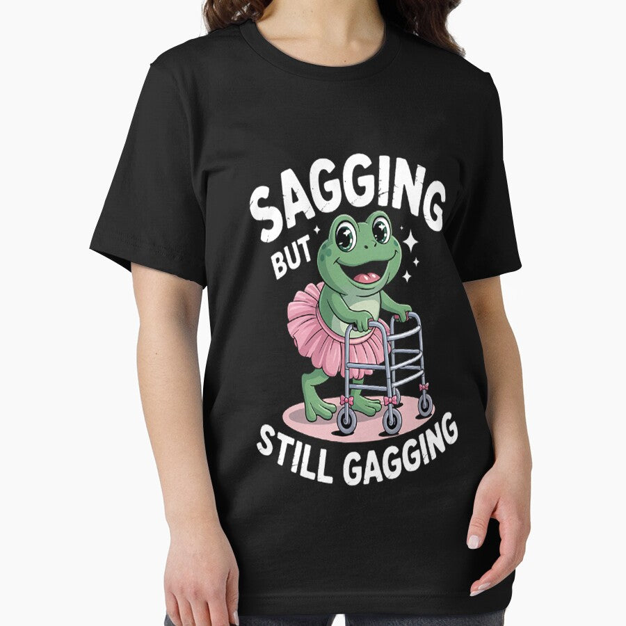 Sagging But Still Gagging Frog Cringe Meme by LacostCarl T-Shirts, Hoodie, Sweatshirt | BlankRebels.com (Image 2)
