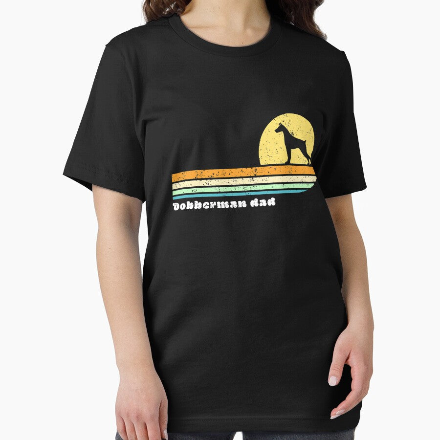 Doberman Dad, Retro 70’s by NWCreative T-Shirts, Hoodie, Sweatshirt | BlankRebels.com (Image 2)